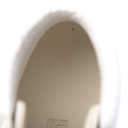 Gucci Calfskin Gucci Band Mens Ace High Top Sneakers 12 Mystic White 8 of 11