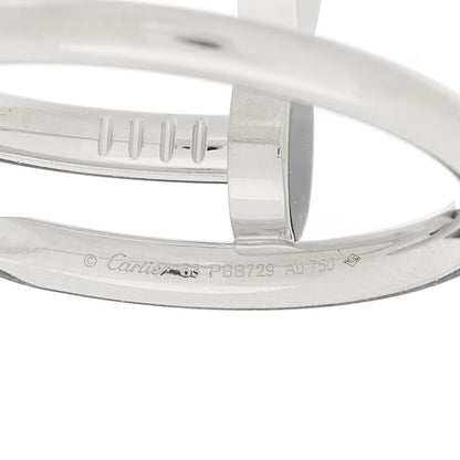 Cartier 18K White Gold Juste Un Clou Ring 63 10.5 4 of 4