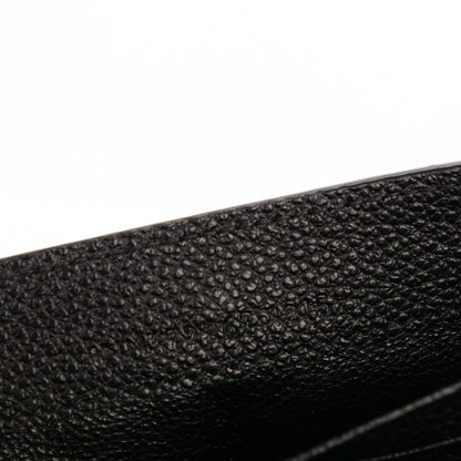 Saint Laurent Grain De Poudre Classic Large Flap Wallet Black 6 of 7