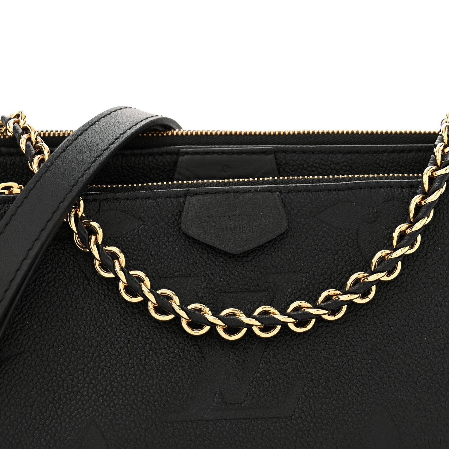 Louis Vuitton Empreinte Monogram Giant Multi Pochette Accessories Black 8 of 10