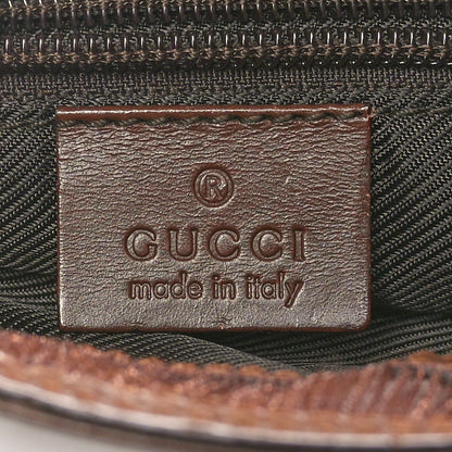 Gucci Monogram Messenger Crossbody Bag Dark Brown 6 of 10