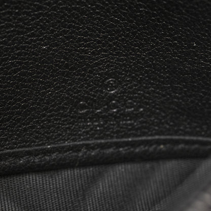 Gucci Wonka Grain Calfskin Diana Chain Wallet Black 7 of 11