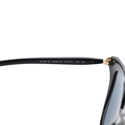 Bulgari Cat Eye 8188-B Sunglasses Black 6 of 6