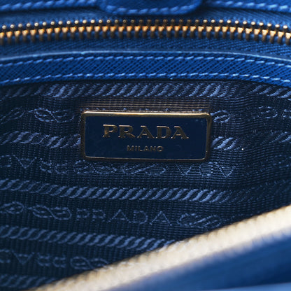 Prada Saffiano Lux Medium Tote Bluette 6 of 9