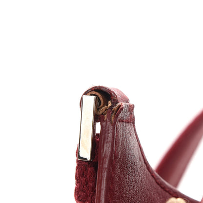 Christian Dior Monogram Street Chic Shoulder Bag Beige Red 11 of 15