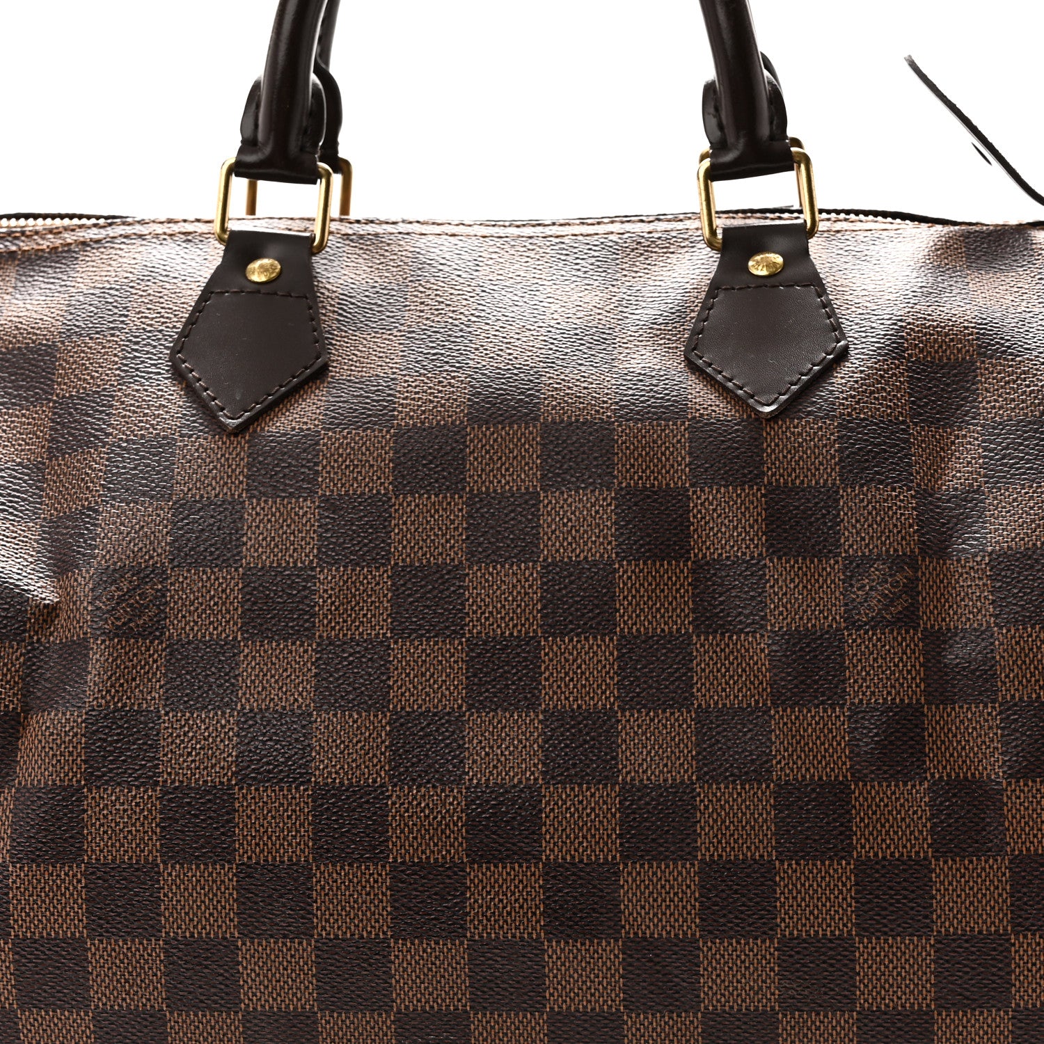 Louis Vuitton Damier Ebene Speedy 35 7 of 9
