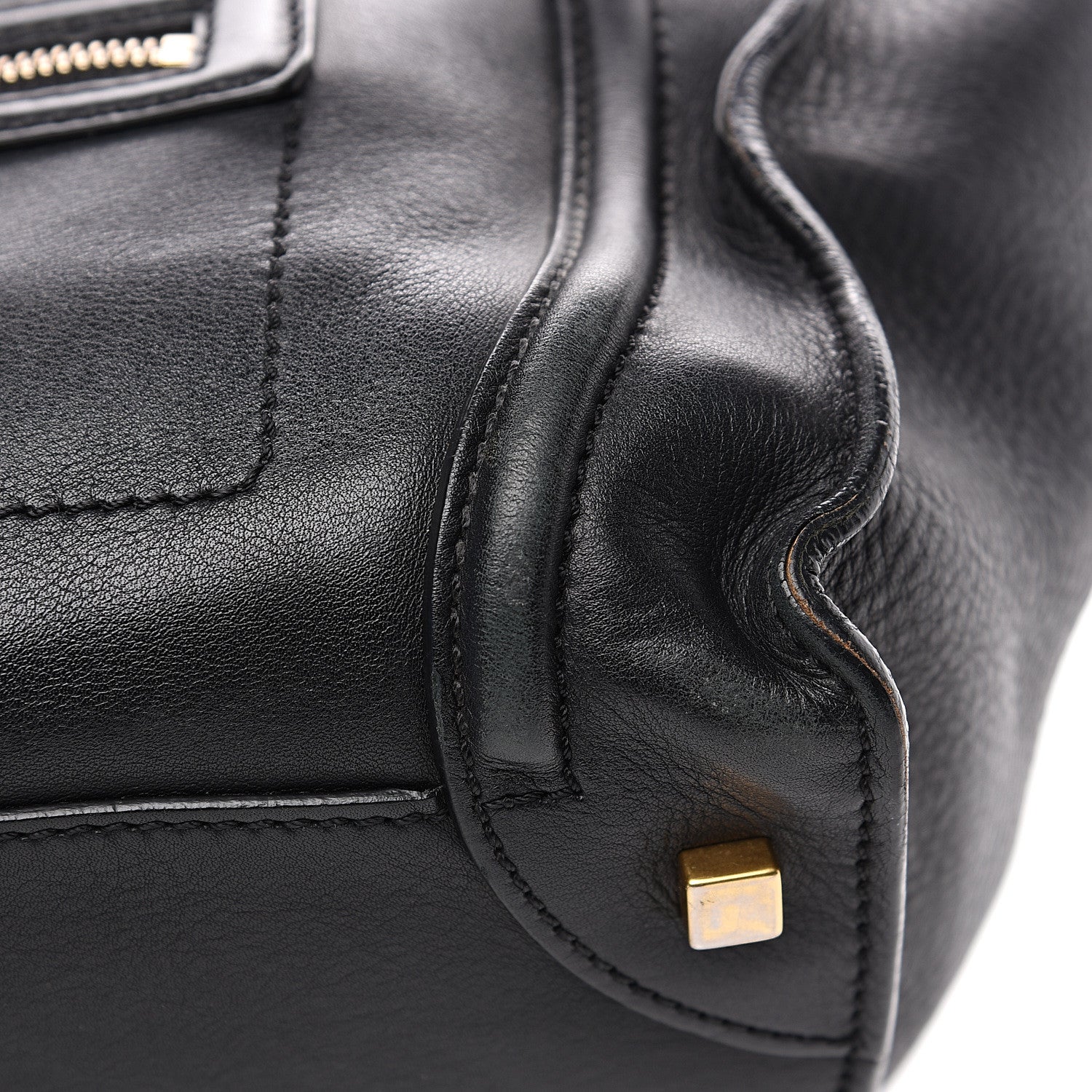 Celine Smooth Calfskin Mini Luggage Black 15 of 20