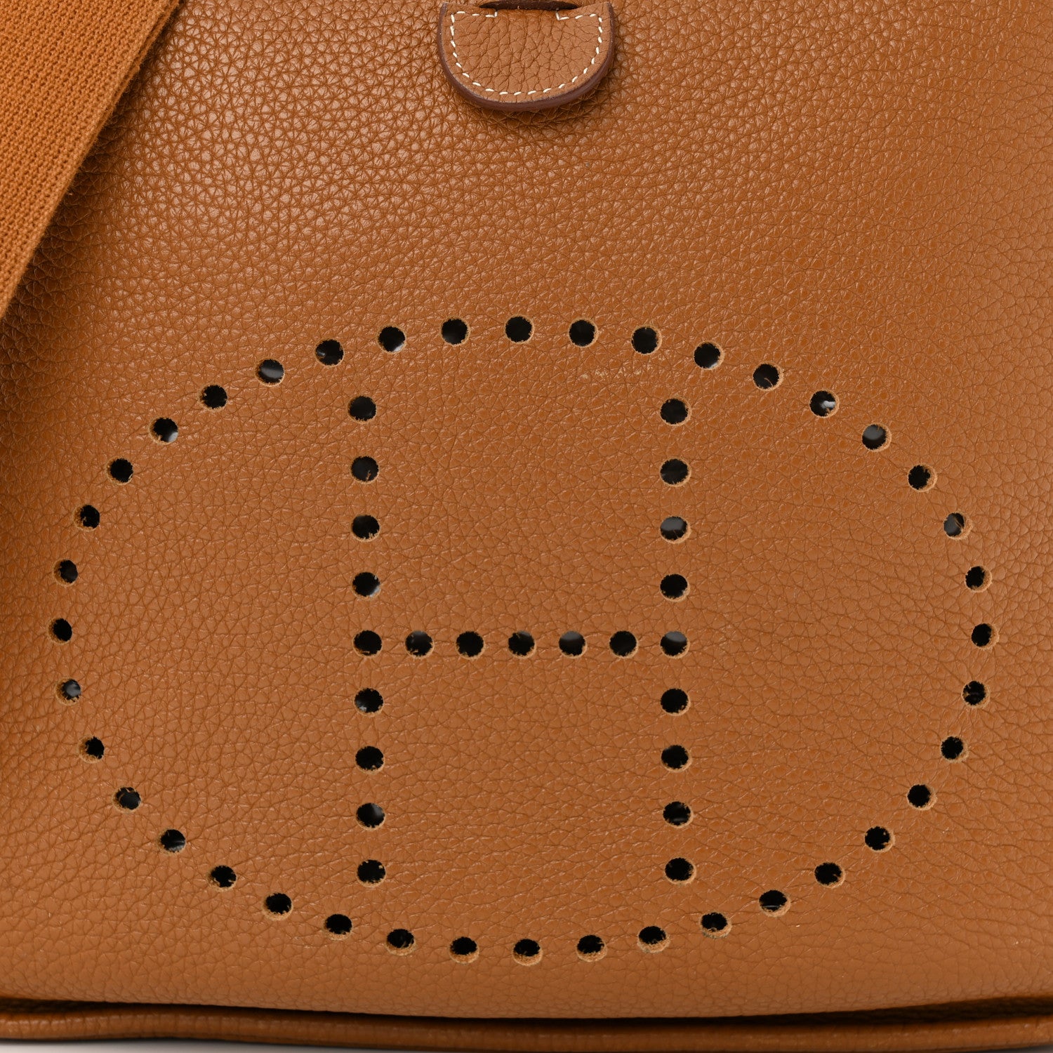 Hermes Taurillon Clemence Evelyne III GM Gold 8 of 13