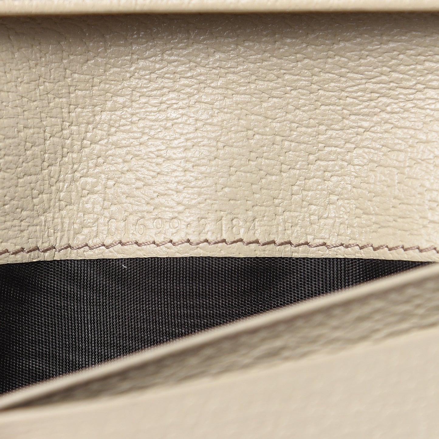 Monogram Metal Bar Continental Flap Wallet Off White