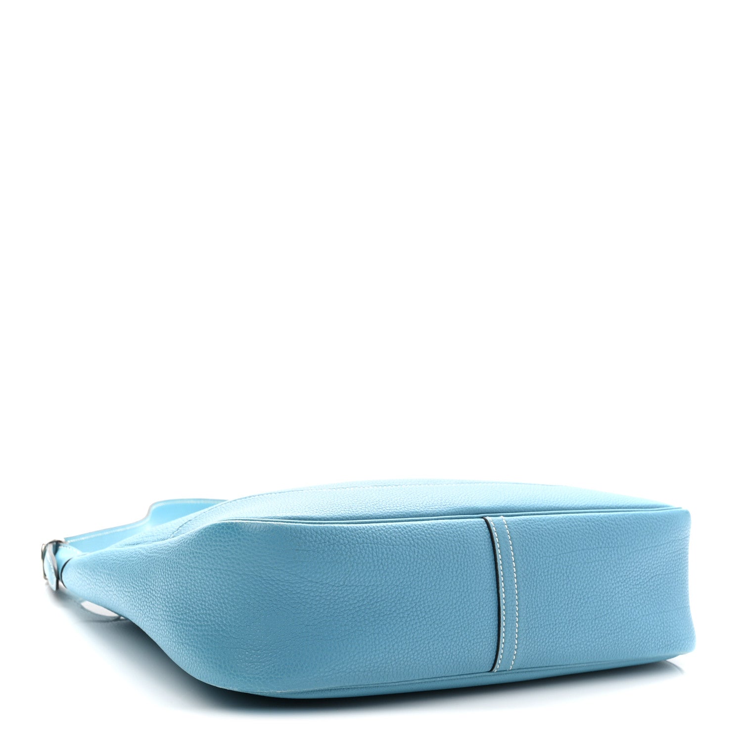 Hermes Togo Trim II 31 Shoulder Bag Blue Jean 4 of 10