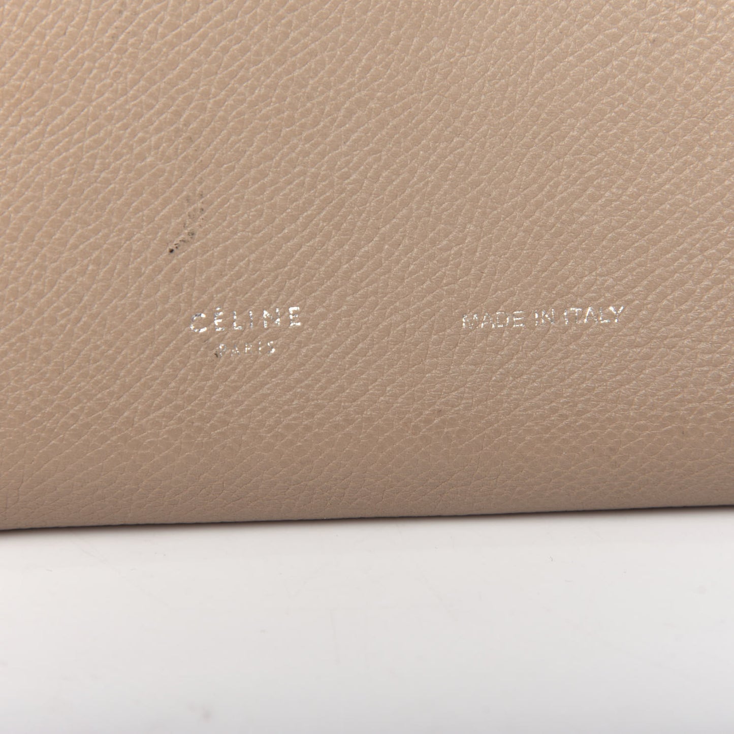 Grained Calfskin Large Multifunction Strap Wallet Pink Chalk