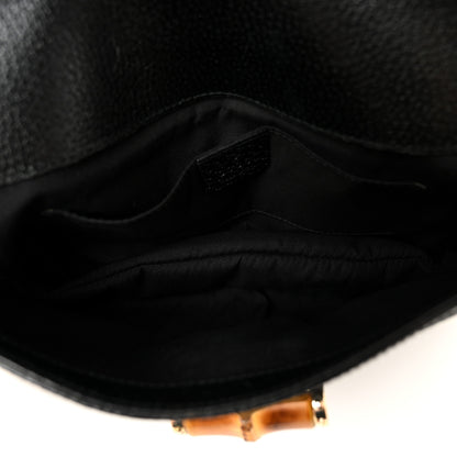 Gucci Monogram Bamboo Chain Bag Black 5 of 10