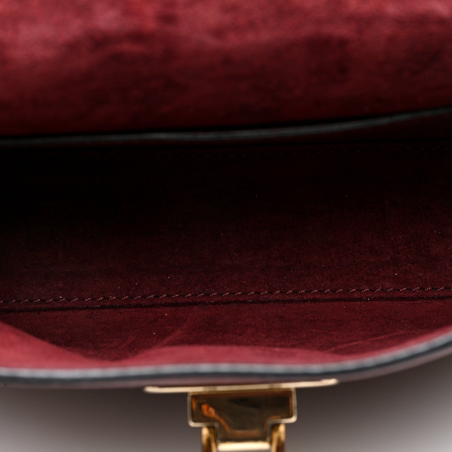 Valentino Garavani Pebbled Calfskin Medium Rockstud Flip Lock Crossbody Bag Rubin 5 of 9