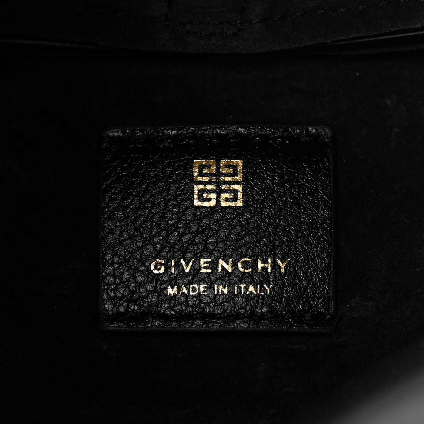 Grained Calfskin Mini G-Lock Hobo Black