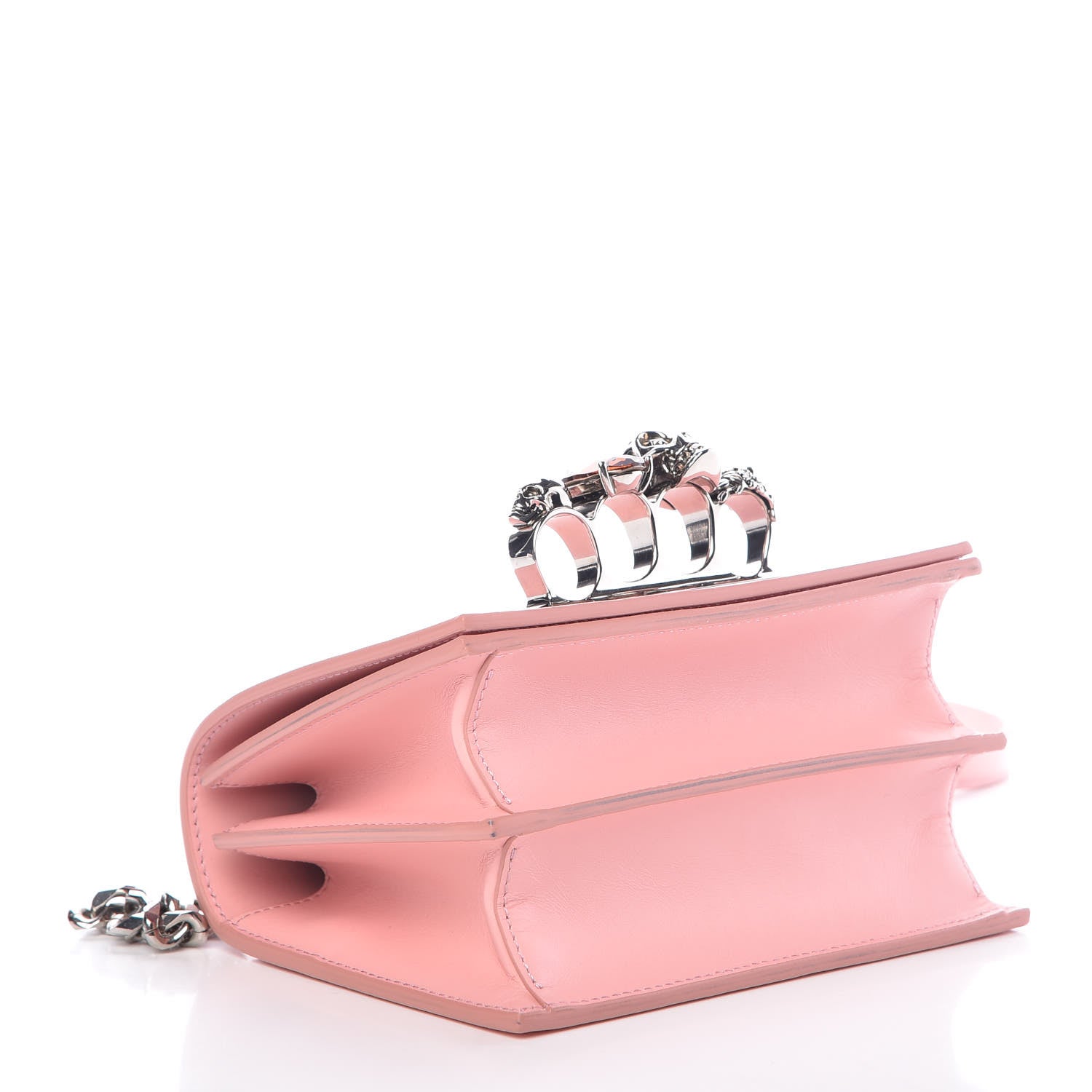 Alexander McQueen Calfskin Knuckle Crossbody Anemone 4 of 6