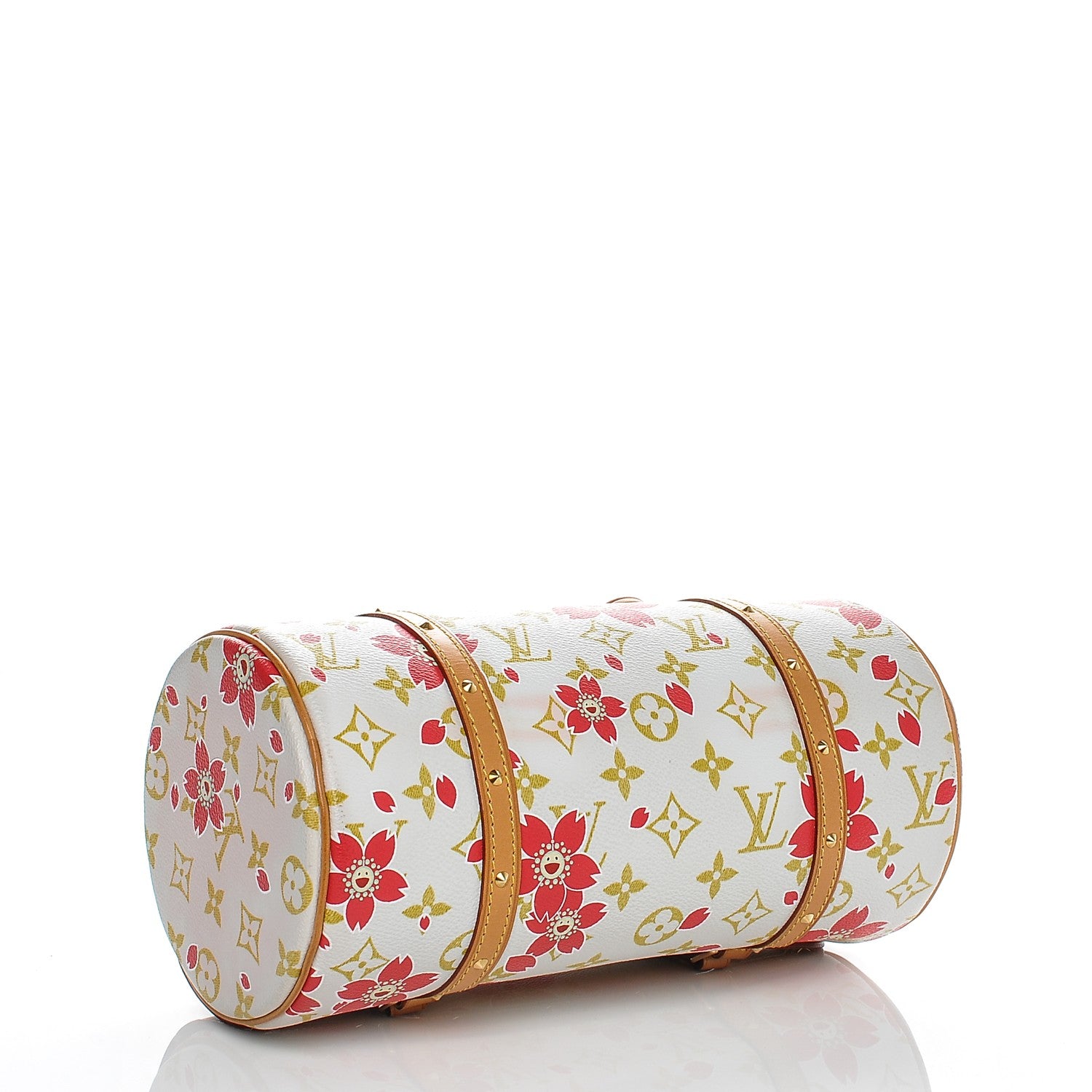 Louis Vuitton Monogram Cherry Blossom Papillon Red Creme 4 of 7