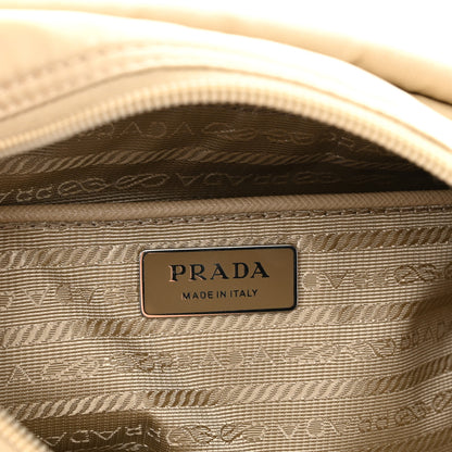 Prada Re-Nylon Vela Saffiano Pocket Single Buckle Messenger Shoulder Bag Deserto 6 of 10