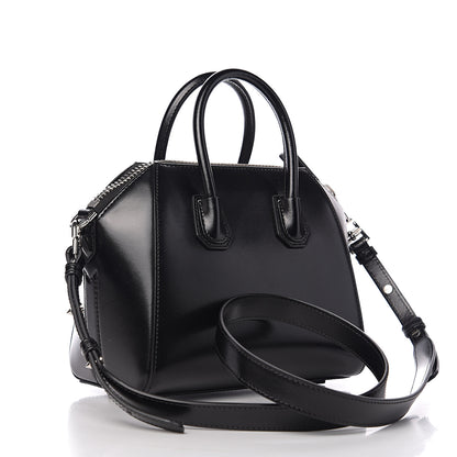 Givenchy Shiny Lord Calfskin Mini Antigona Black 2 of 8