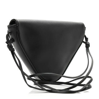 Celine Smooth Calfskin Triangle Crossbody Bag Black 3 of 11