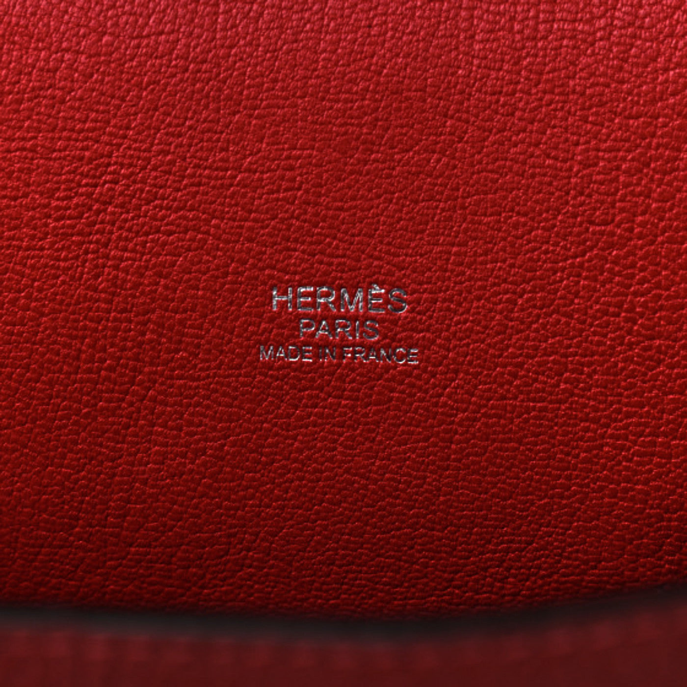 Hermes Taurillon Clemence Bi-Color Jypsiere 31 Rouge Casaque Rouge H 6 of 11