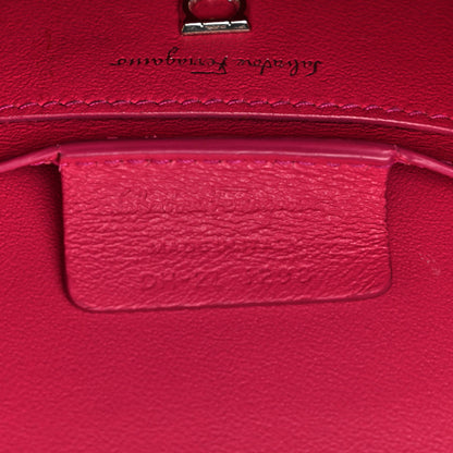 Salvatore Ferragamo Calfskin The Piccolo Boxyz Top Handle Bag Pink 7 of 13