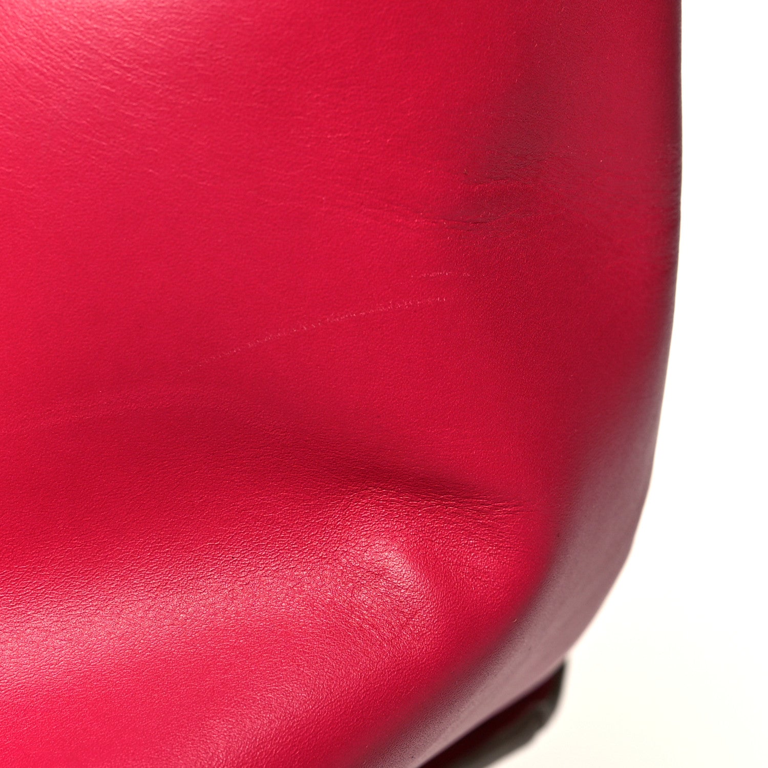 Celine Smooth Calfskin Medium Bicolor Trapeze Taupe Fuchsia 13 of 15