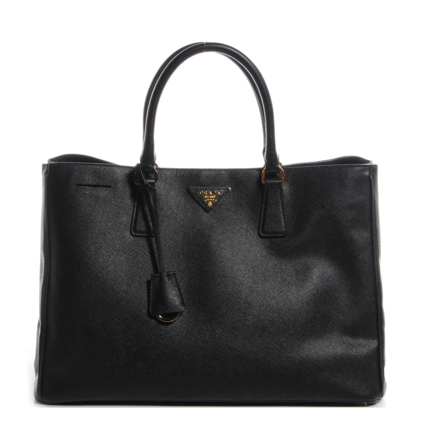 Saffiano Lux Large Tote Nero Black