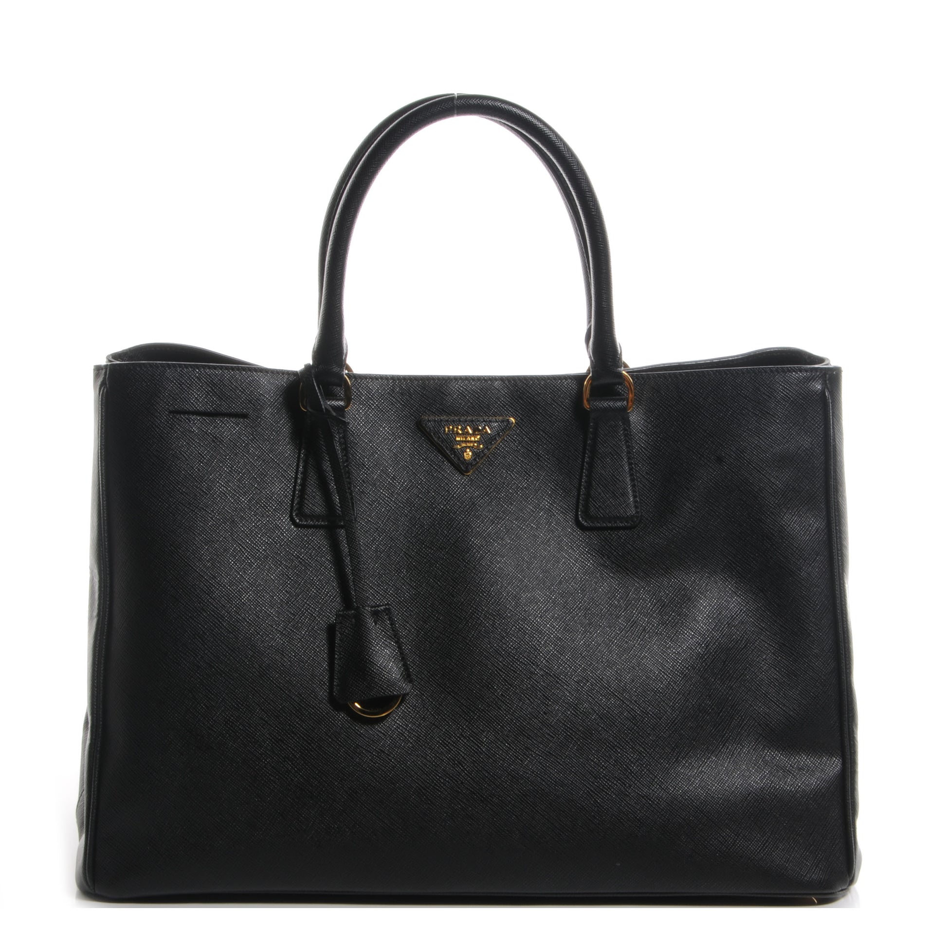 Prada Saffiano Lux Large Tote Nero Black 1 of 10