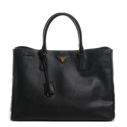 Prada Saffiano Lux Large Tote Nero Black 1 of 10