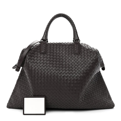 Bottega Veneta Nappa Intrecciato Maxi Convertible Tote Ebano 1 of 11