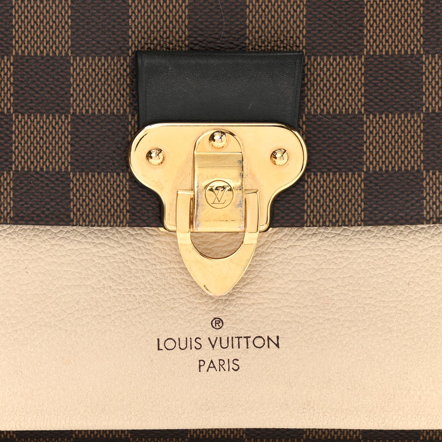 Louis Vuitton Damier Ebene Vavin PM Creme 22 of 23