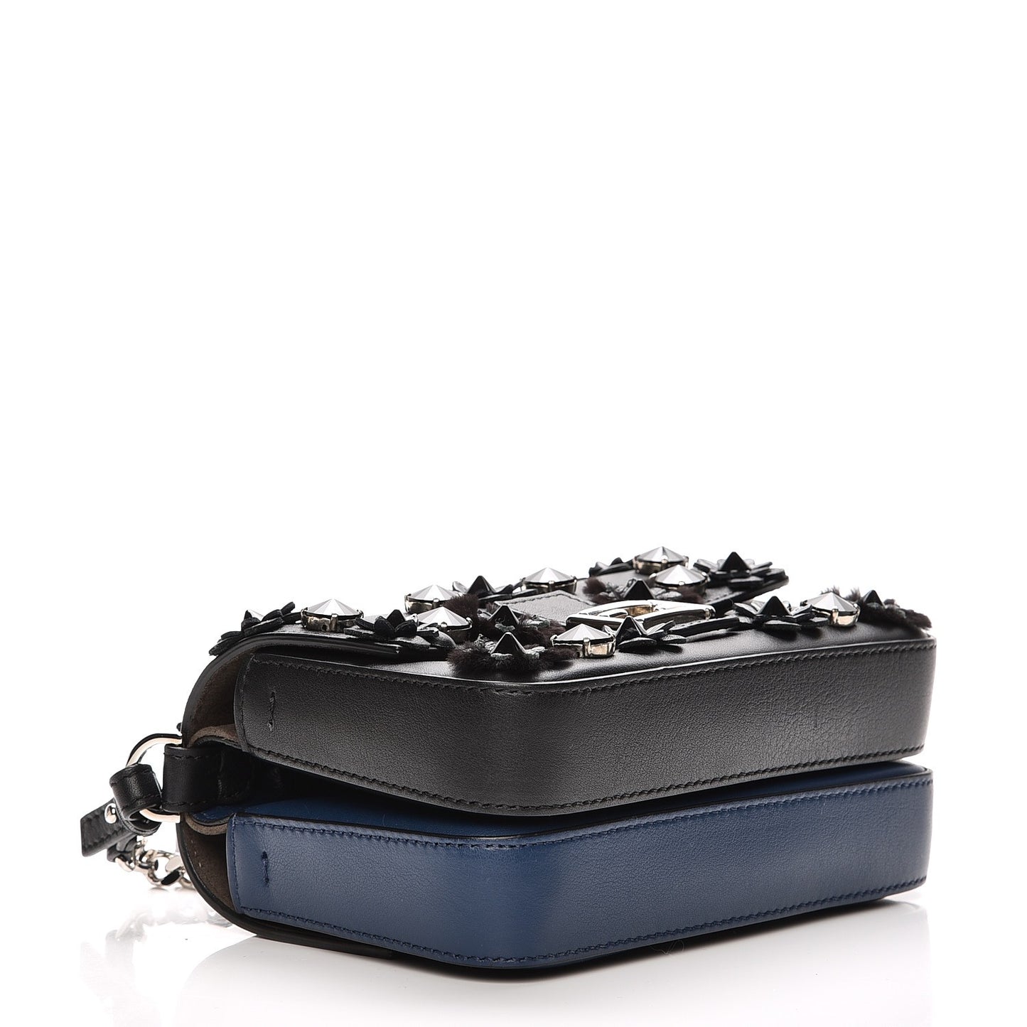 Vitello Dolce Flowerland Bi-Color Micro Double Baguette Black Iris