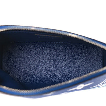 Louis Vuitton Monogram Giant Escale Cosmetic Pouch Blue 5 of 8