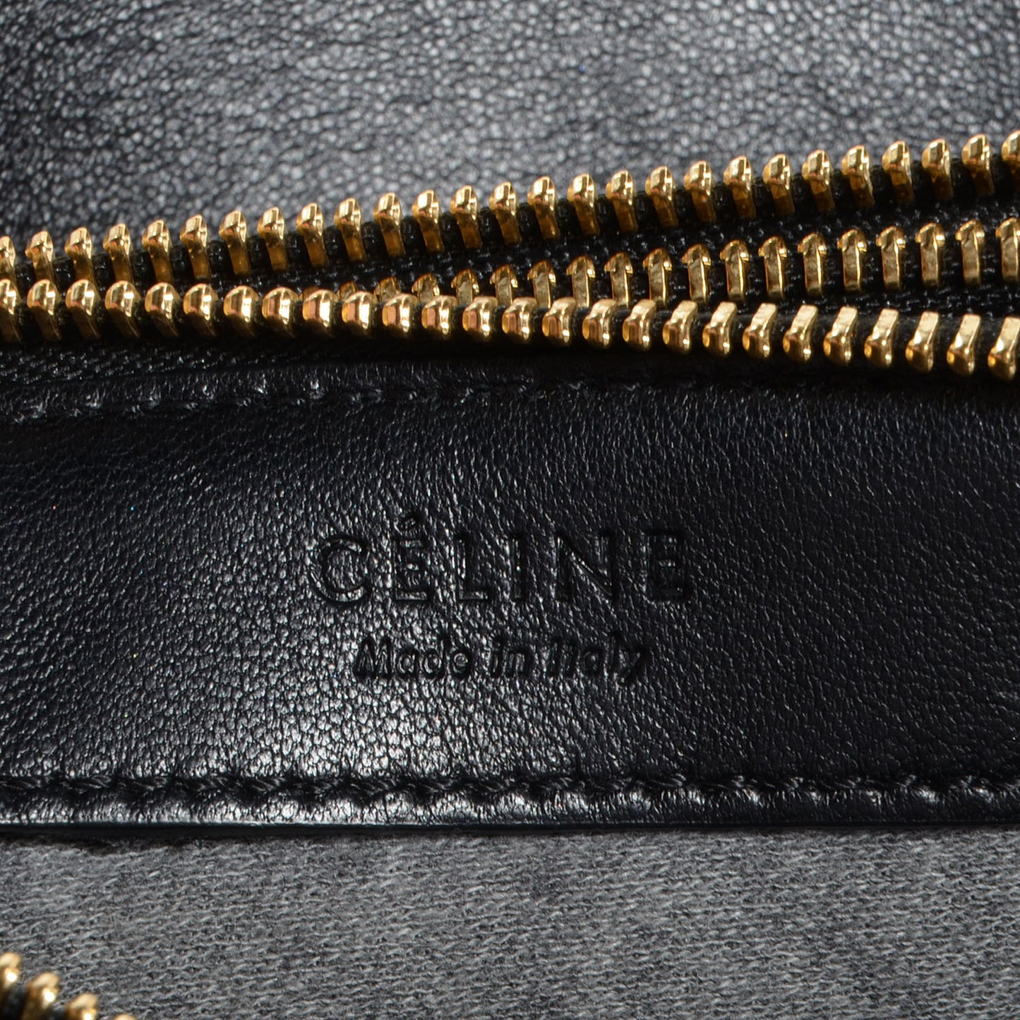 Lambskin Large Trio Crossbody Bag Black