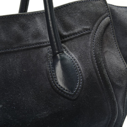 Celine Suede Large Phantom Luggage Midnight 9 of 17