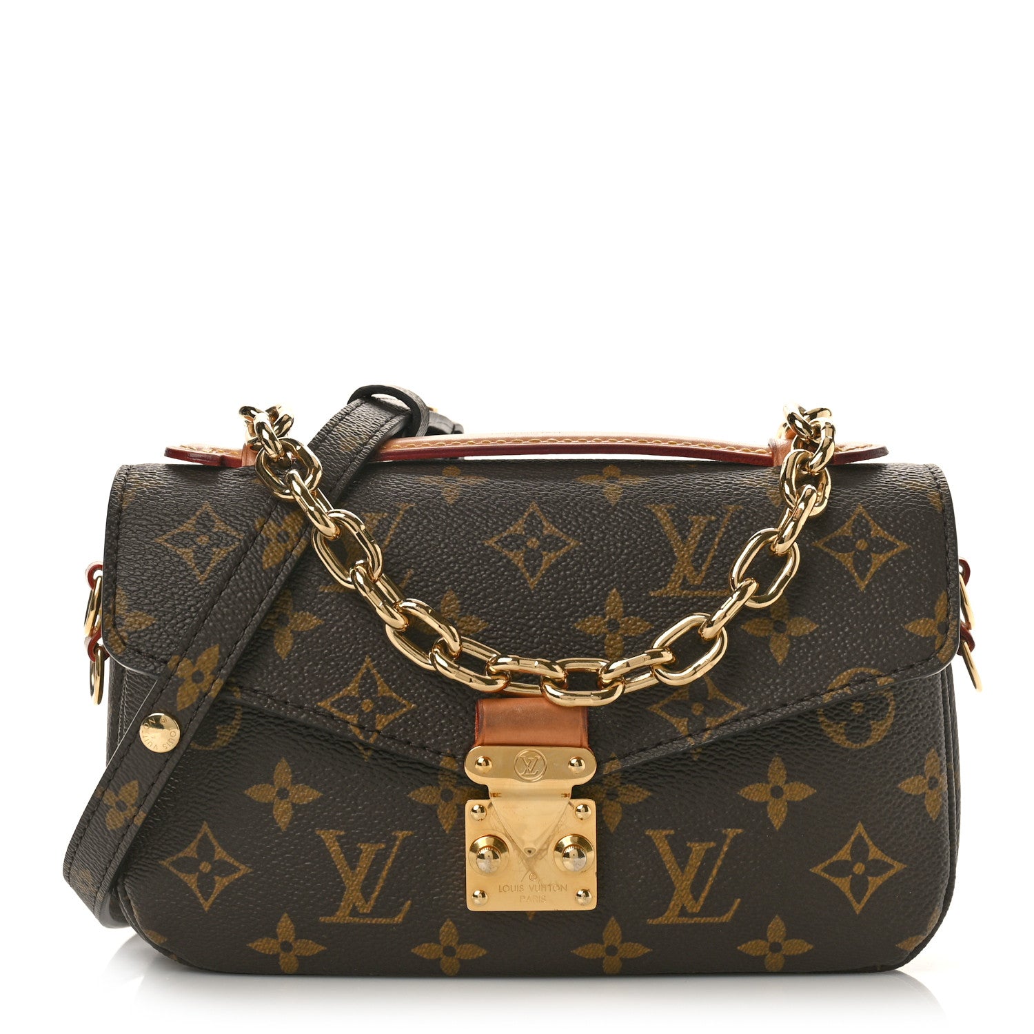 Louis Vuitton Monogram Pochette Metis East West 1 of 10