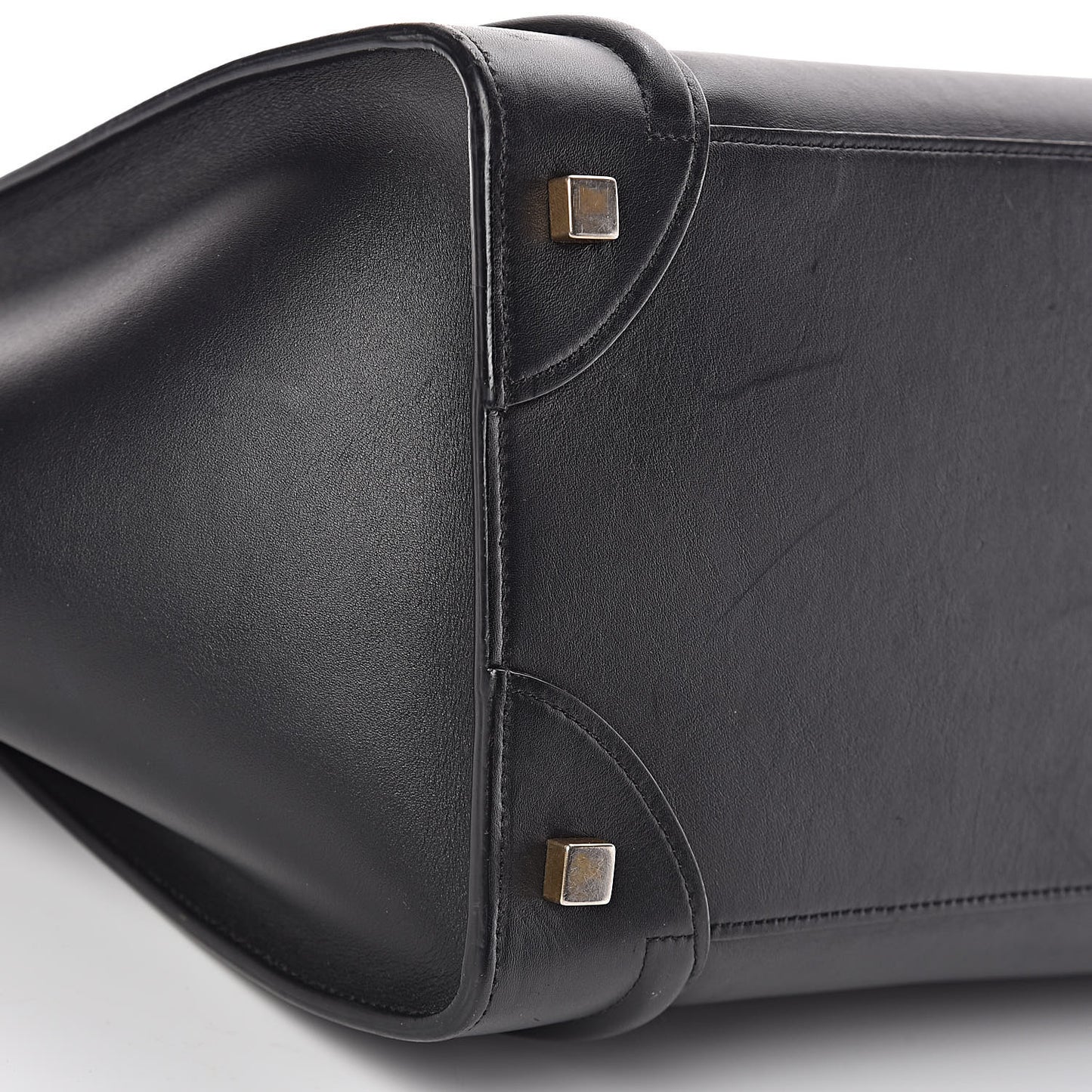 Smooth Calfskin Mini Luggage Black