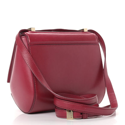 Givenchy Textured Calfskin Mini Pandora Box Crossbody Bag Magenta 3 of 10