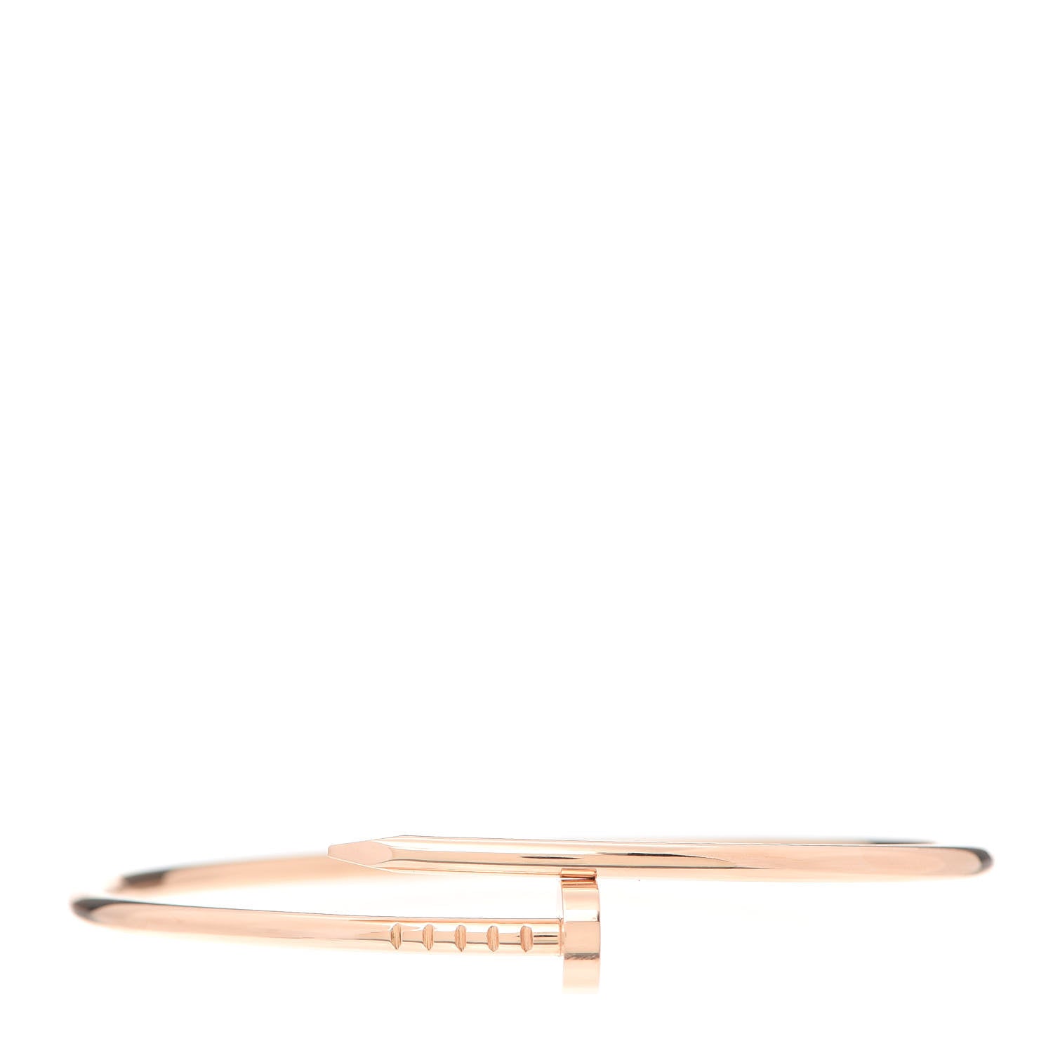 Cartier 18K Pink Gold Small Juste Un Clou Bracelet 17 1 of 6