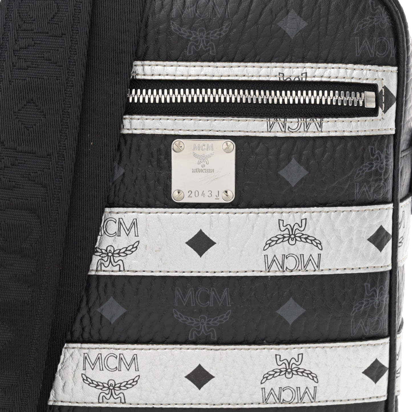 Visetos Spot Crossbody Bag Black