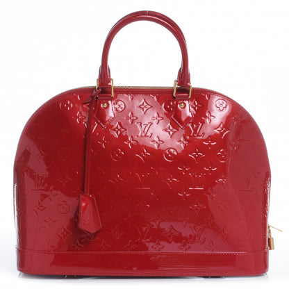 Louis Vuitton Vernis Alma GM Pomme D'Amour 1 of 7