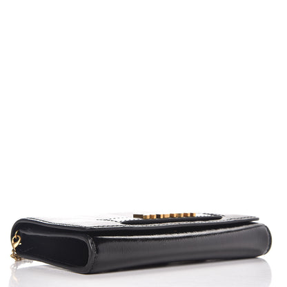 Christian Dior Calfskin J'adior Croisiere Chain Wallet Black 4 of 8
