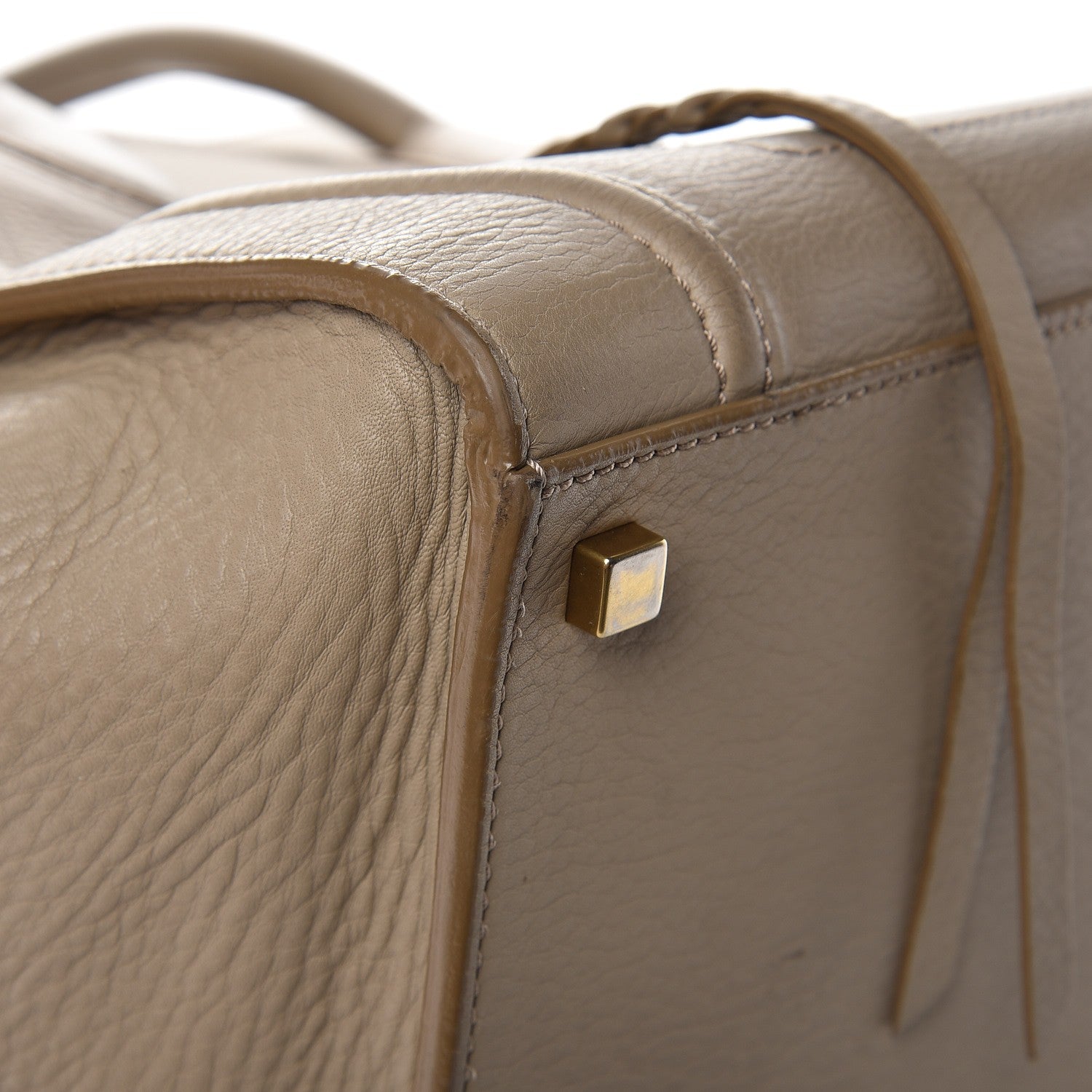 Celine Supple Calfskin Medium Phantom Luggage Beige 14 of 18