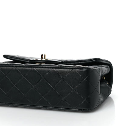 Chanel Lambskin Quilted Mini Rectangular Flap Black 9 of 10