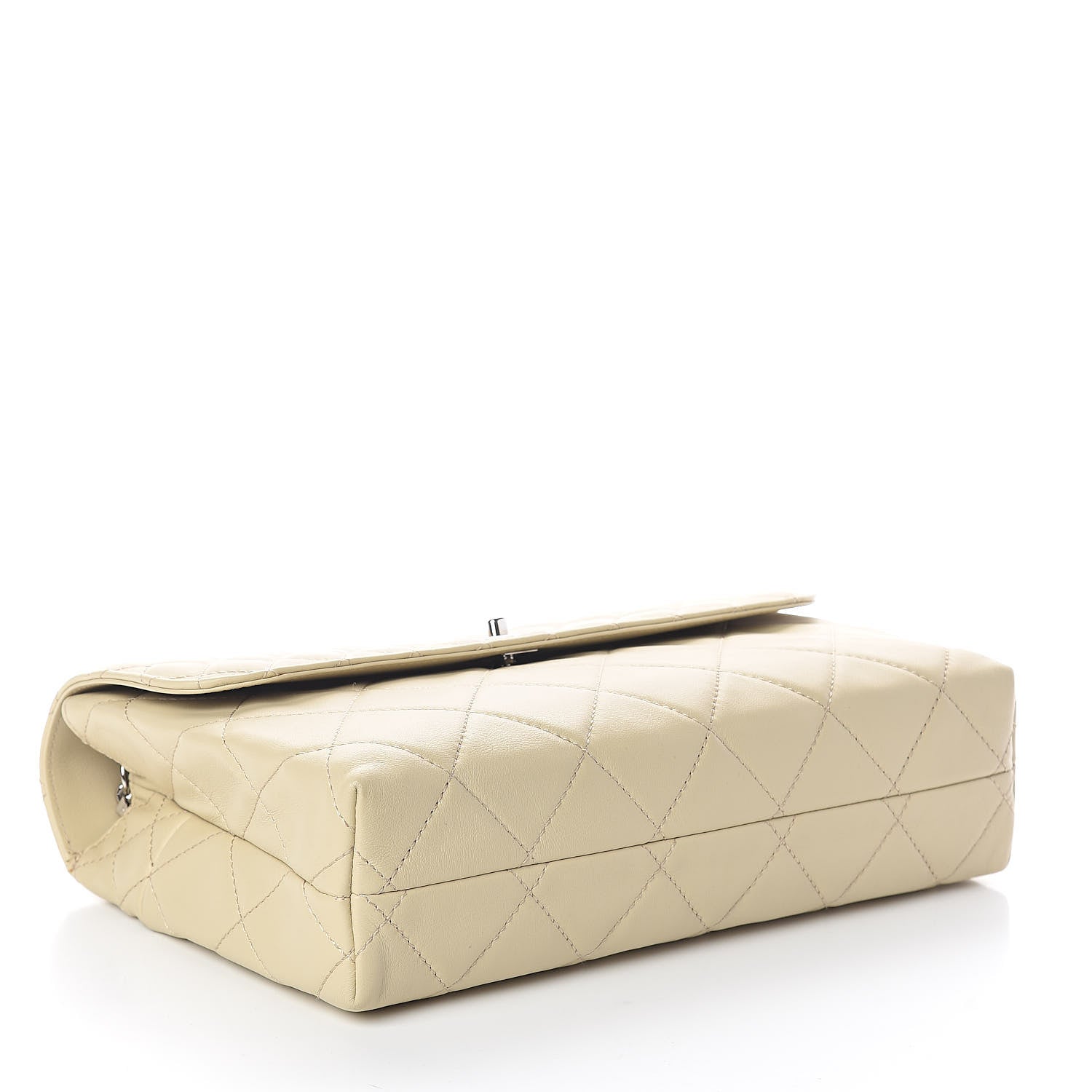 Chanel Calfskin Quilted In the Business Flap Bag Beige Clair 4 of 12