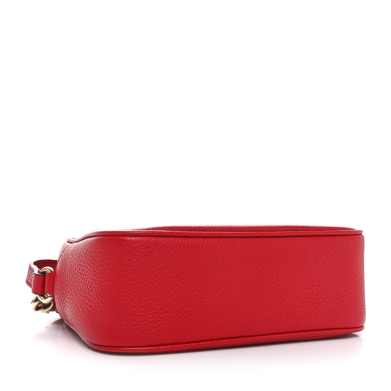 Gucci Pebbled Calfskin Small Soho Disco Bag Tabasco Red 4 of 10