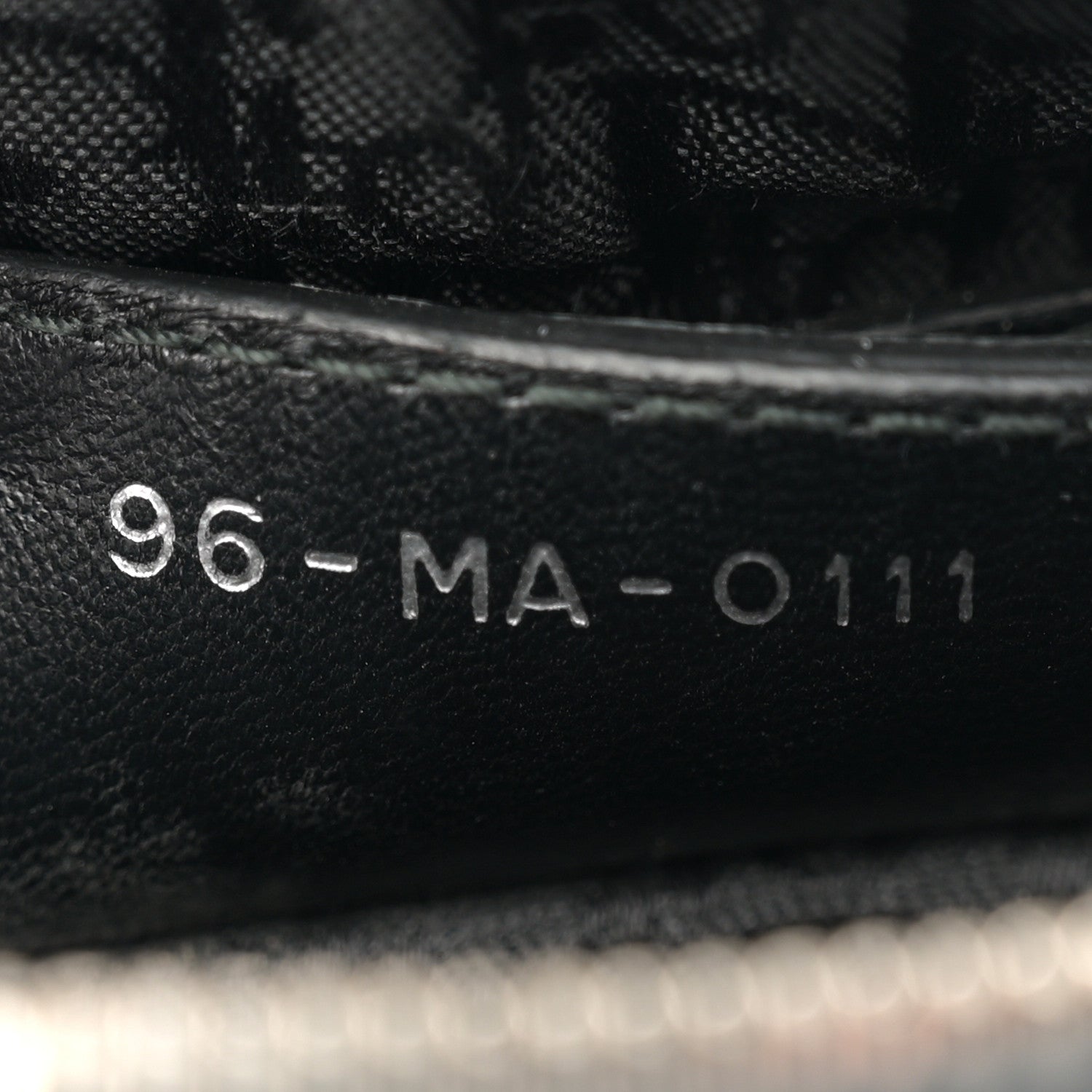 Christian Dior Lambskin Cannage Contrast Stitch Medium Lady Dior Black 7 of 11