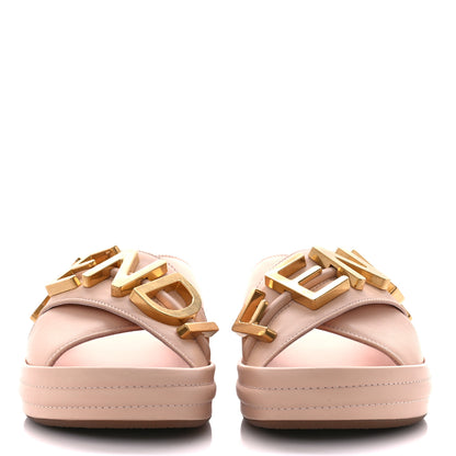 Fendi Vitello Womens Fendigraphy Slide Sandals 36 Light Rose 2 of 9