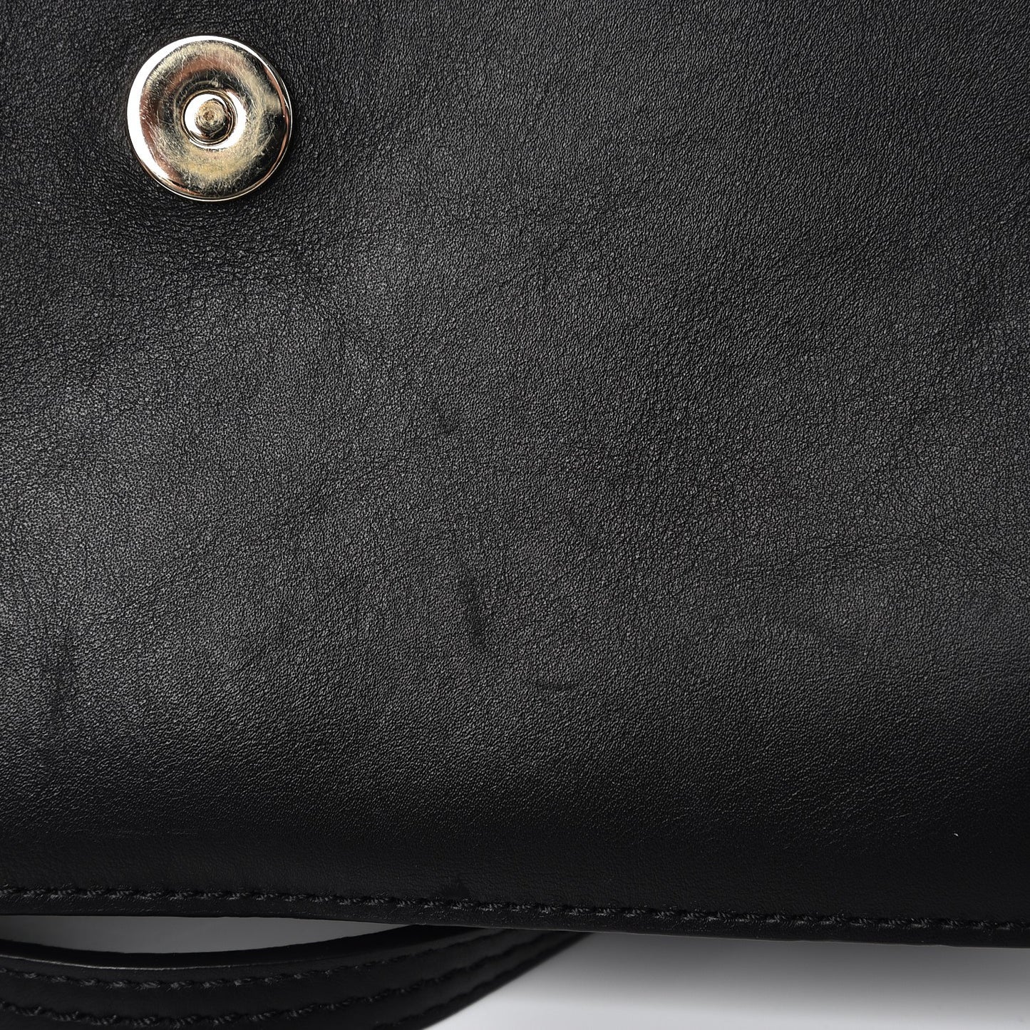 Suede Calfskin Small Faye Shoulder Bag Black