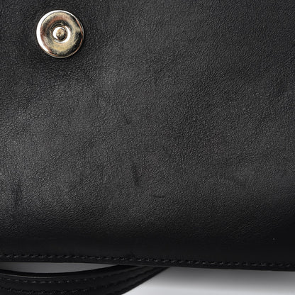 Chloe Suede Calfskin Small Faye Shoulder Bag Black 8 of 9